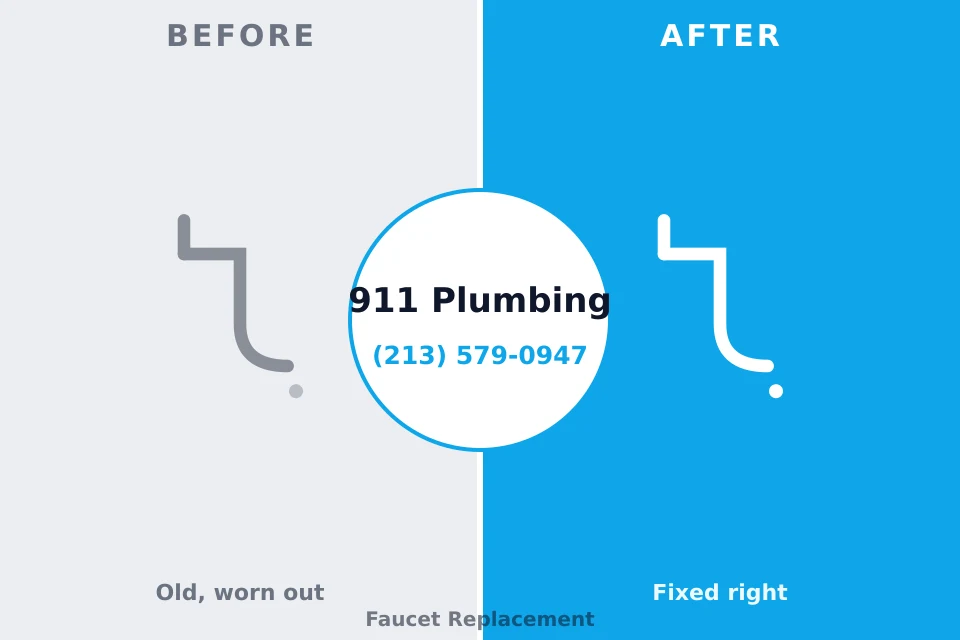 Before and after: plumbing company Dayton, OH